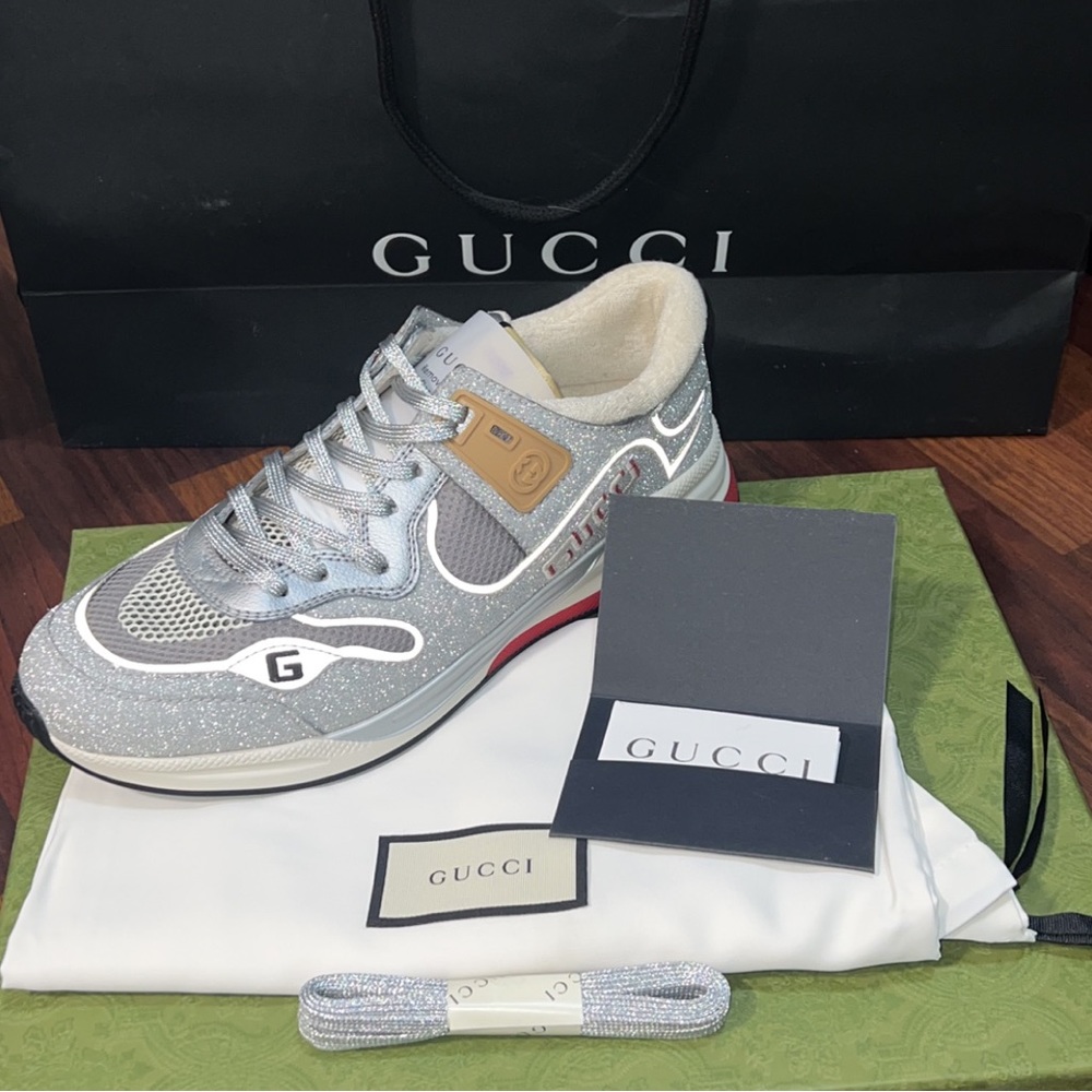 GUCCI SNEAKERS - DIAMOND FINISH 💎💎 - Picture 6 of 14